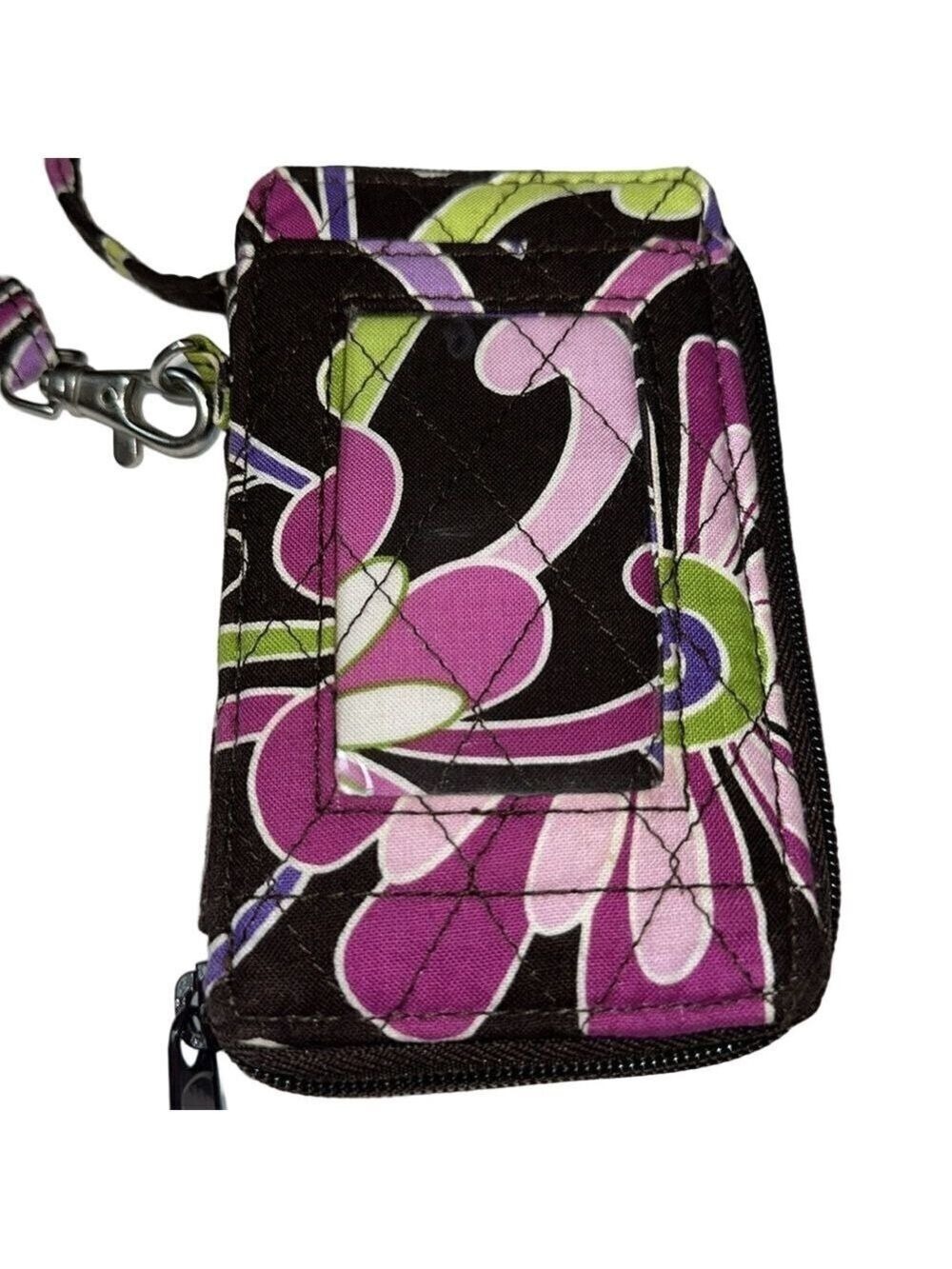 Vera Bradley Purple Punch Wristlet